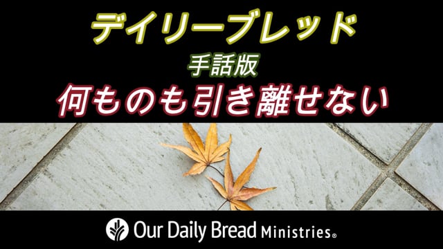 何ものも引き離せない